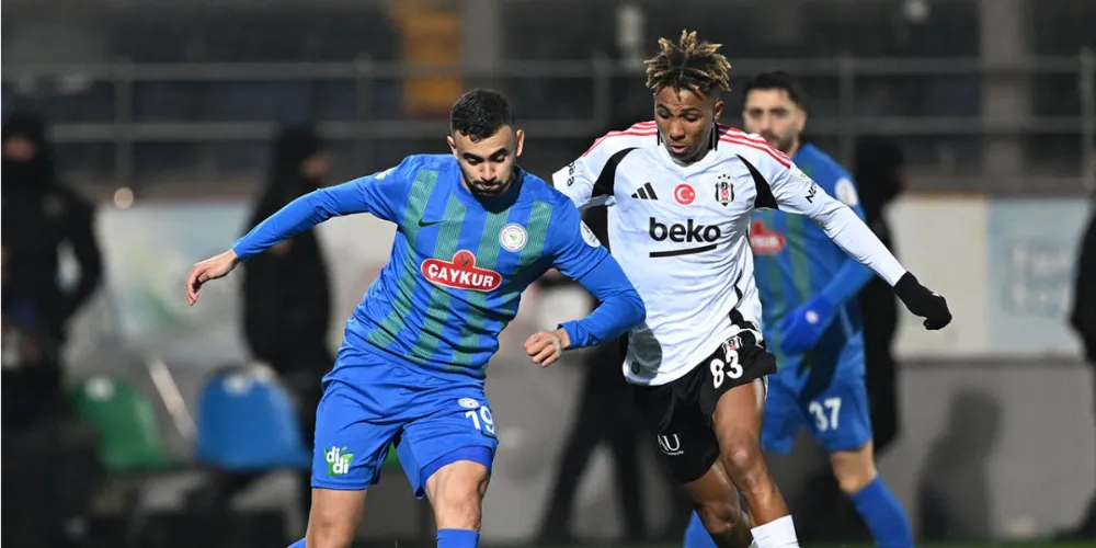 PFDK, Çaykur Rizespor - Beşiktaş Maçına İlişkin Cezaları Açıkladı