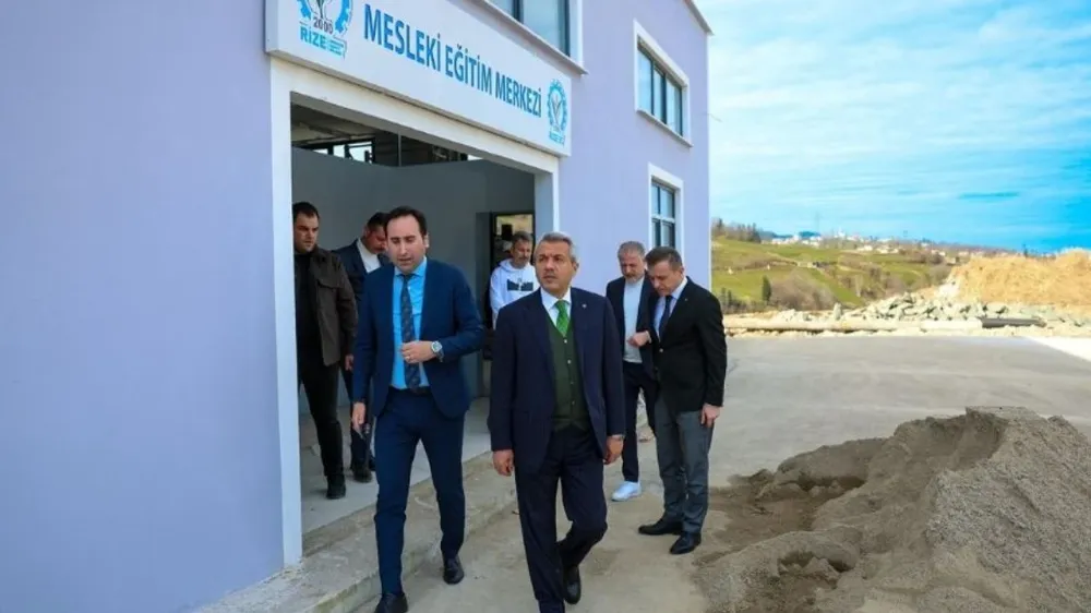 Rize Valisi Baydaş, OSB ve Kaçkar Isıcam Fabrikası