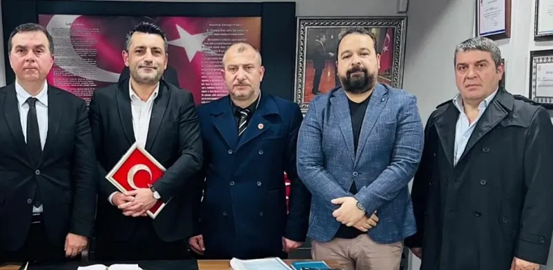 MHP Rize İl Başkanı Alkan’dan Milli Eğitim Müdürü Mertayak’a Ziyaret