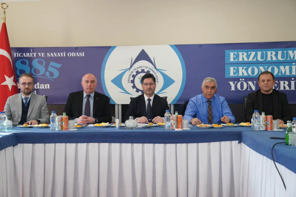 Erzurum Ticaret ve Sanayi Odasında Palandöken Ekonomik Forumu 2025 İstişare Toplantısı Yapıldı