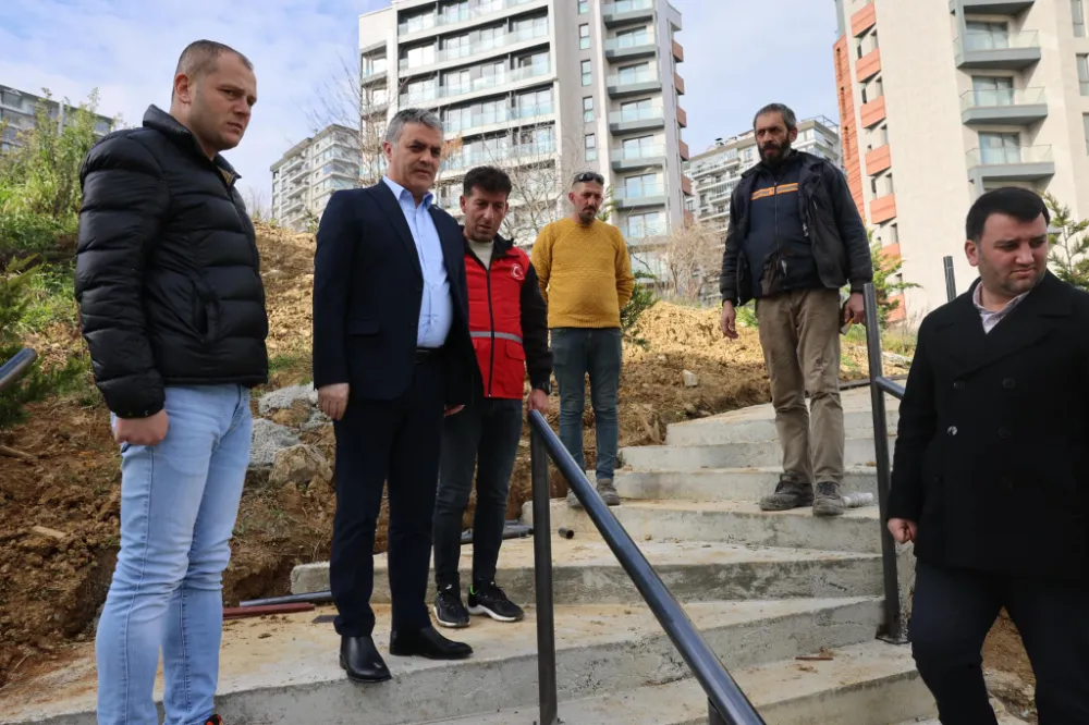 Yomra Belediye Başkanı Mustafa Bıyık, İlçede Çeşitli İncelemelerde Bulundu