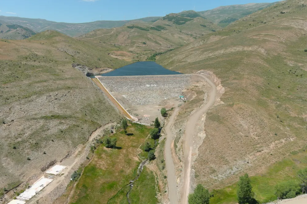 Bayburt Sarımeşe Göleti Sulama Projesi Tamamlanma Aşamasında