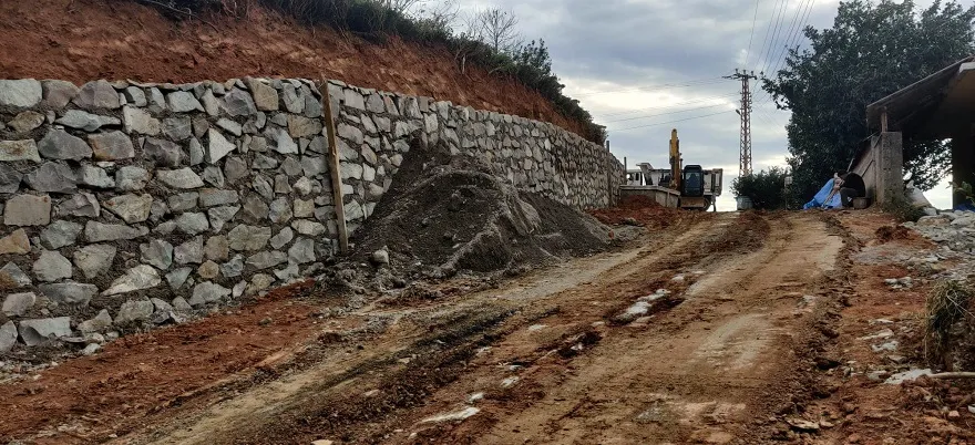 İyidere’de Doğalgaz Çalışmaları Tamamlandı