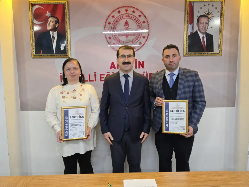 Artvindeki İki Eğitim Kurumu ISO 9001 Kalite Belgesini Kazandı