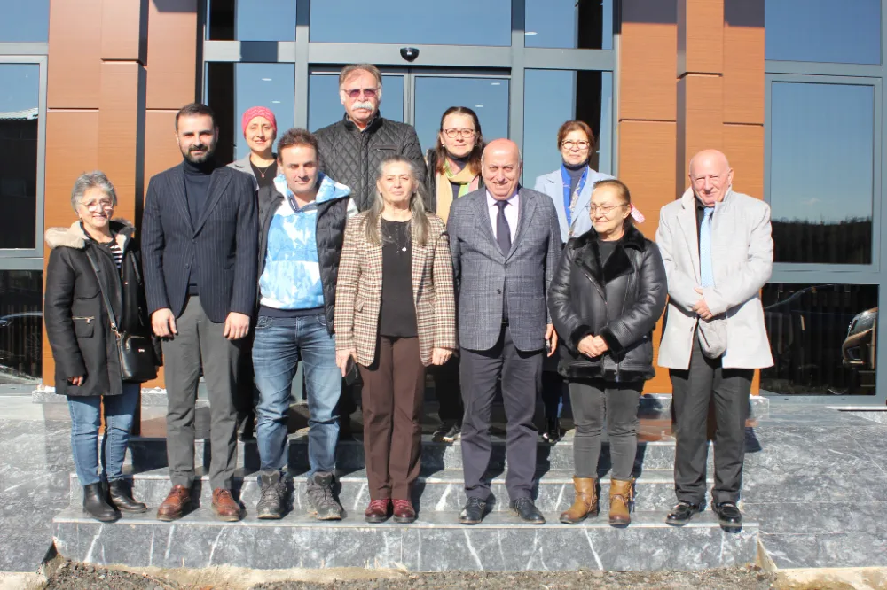 Beşikdüzü Belediye Başkanı ve Trabzon Milletvekili, OSB Ziyaretinde İstişarede Bulundu