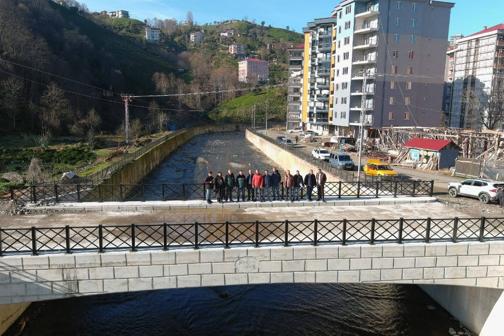 DSİ 22. Bölge Müdürlüğü, Rize’de Tamamlanan Taşkın Kontrol Projelerinin Kesin Kabul Çalışmasını Gerçekleştirdi