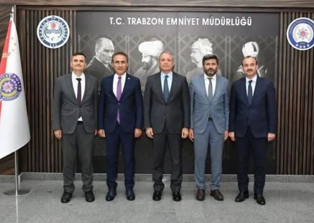 Trabzon İl Emniyet Müdürü Ali Loğoğlu’na Hayırlı Olsun Ziyareti