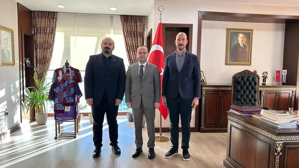 Hopa Kaymakamı Abdullah Arslantürk’e Akademik Ziyaret