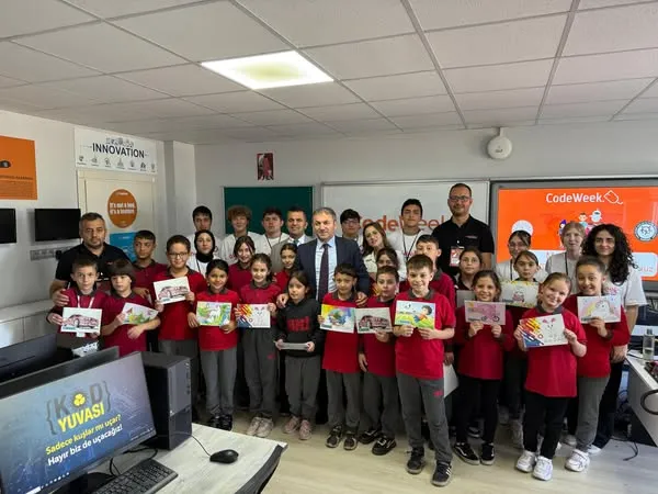 Beşikdüzü’nde CodeWeek Etkinlikleri Devam Ediyor