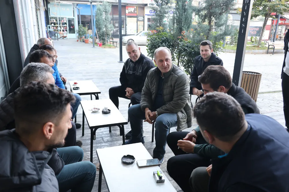 Başkan Turgay Ataselim’den Esnaf ve Vatandaş Ziyareti