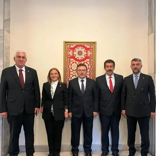 AK Parti Erzurum İl Başkanı Küçükoğlu’ndan TBMM’de Ziyaret