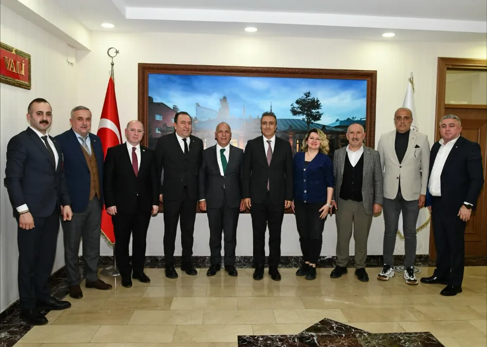 Artvin Ticaret Borsası’ndan Ardahan Valisi Çiçek’e Ziyaret