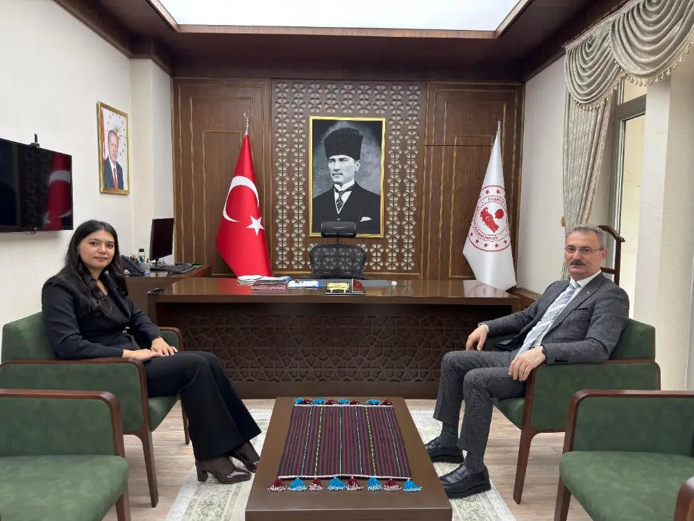 Belediye Başkanı Refik Kurukız, Kaymakam Kezban Yerlikaya Akpınar’ı Ziyaret Etti