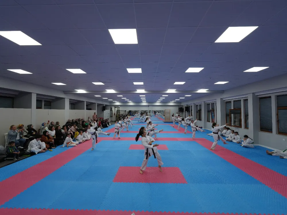 Akçaabat’ta Karate Kuşak Terfi Sınavı Heyecanı Yaşandı