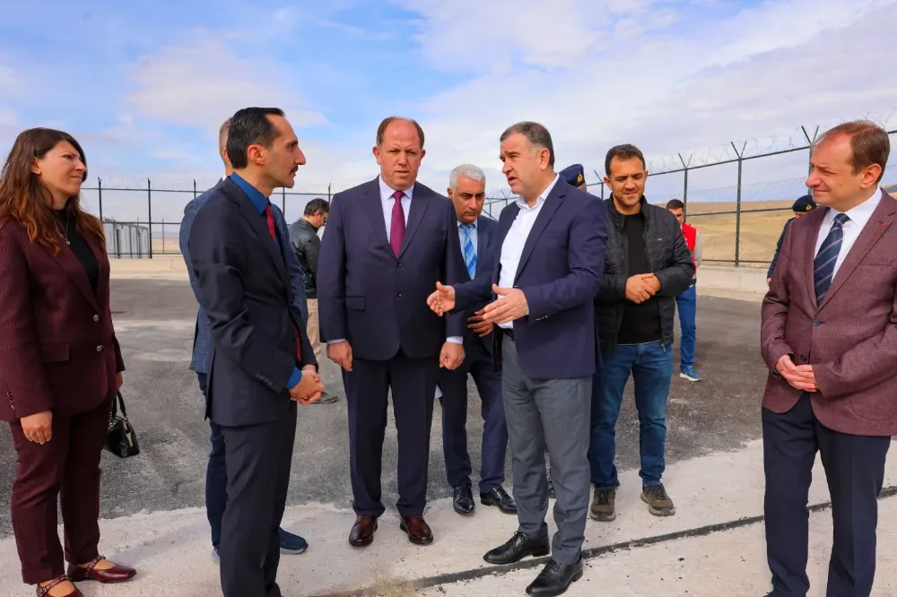 Vali Mustafa Eldivan, GÖKSEM’de İncelemelerde Bulundu