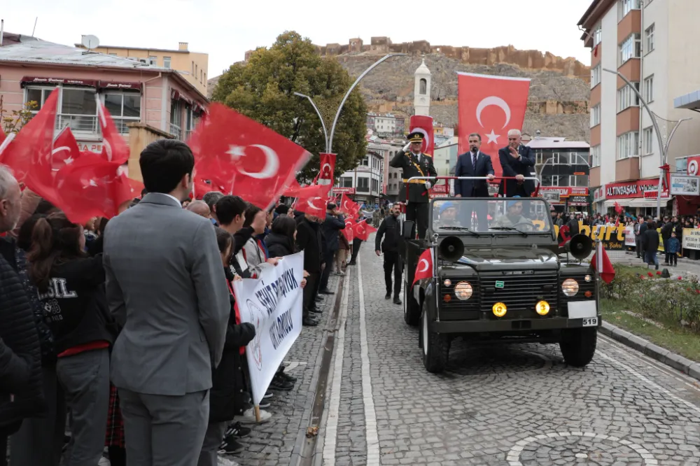 Bayburt’ta 29 Ekim Cumhuriyet Bayramı Coşkuyla Kutlandı