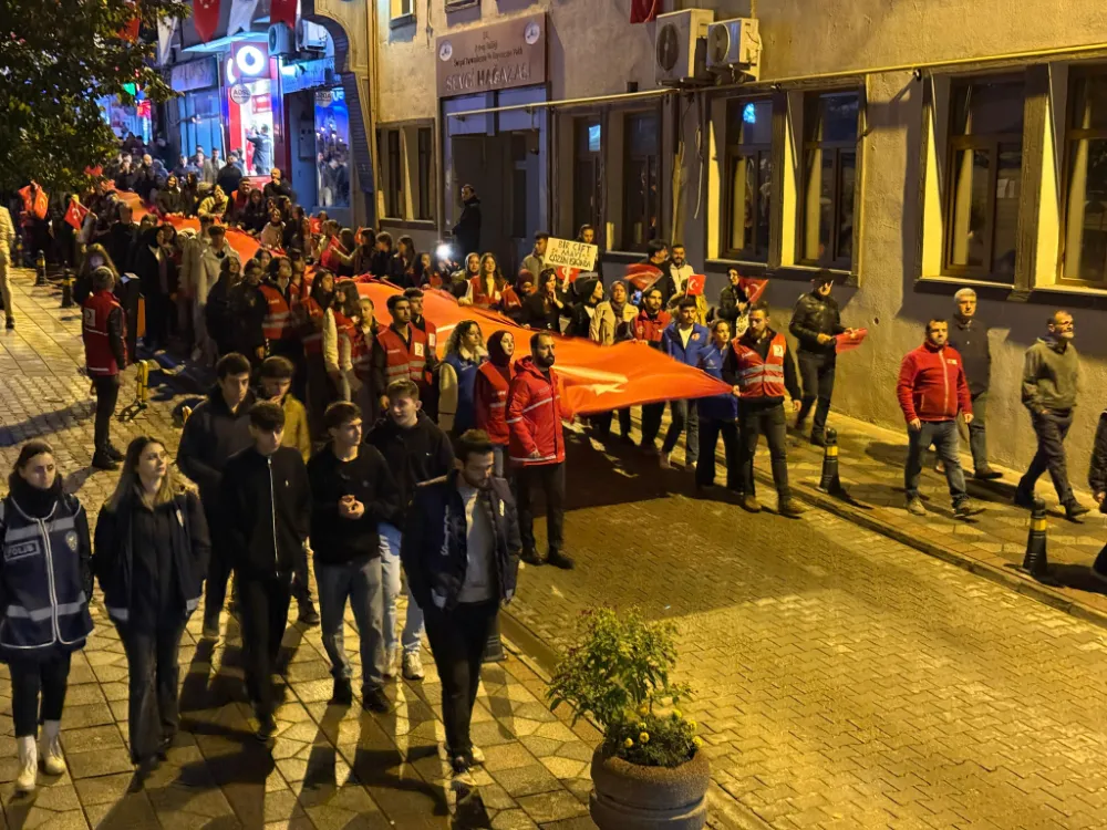 Artvin’de Cumhuriyet Coşkusu Fener Alayıyla Taçlandı