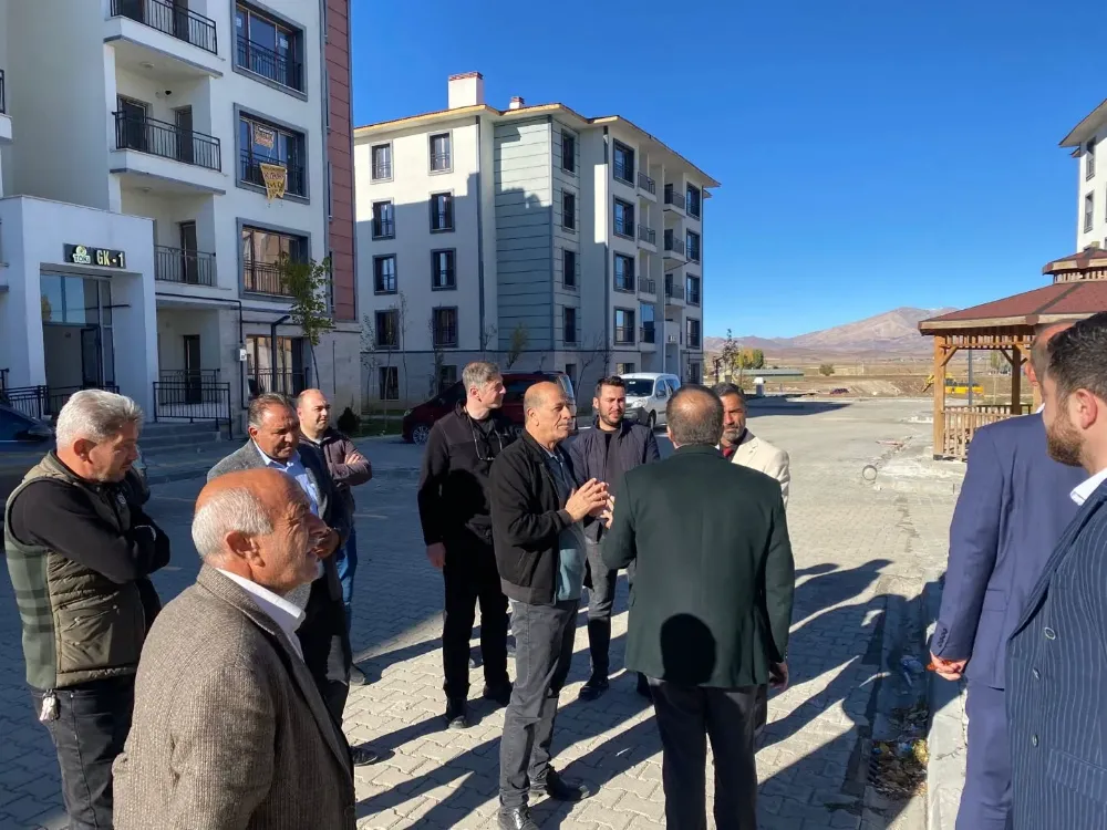 Hınıs’ta 3. Etap TOKİ Konutları İncelendi
