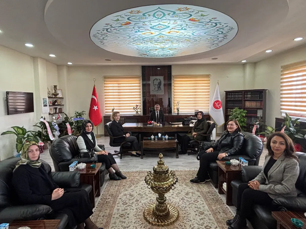 Memur-Sen Kadın Kolları’ndan İl Müftüsü Yaşar Çapçı’ya Hayırlı Olsun Ziyareti