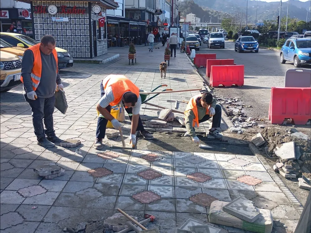 Hopa Belediyesi, Kent Genelinde Çalışmalarını Sürdürüyor
