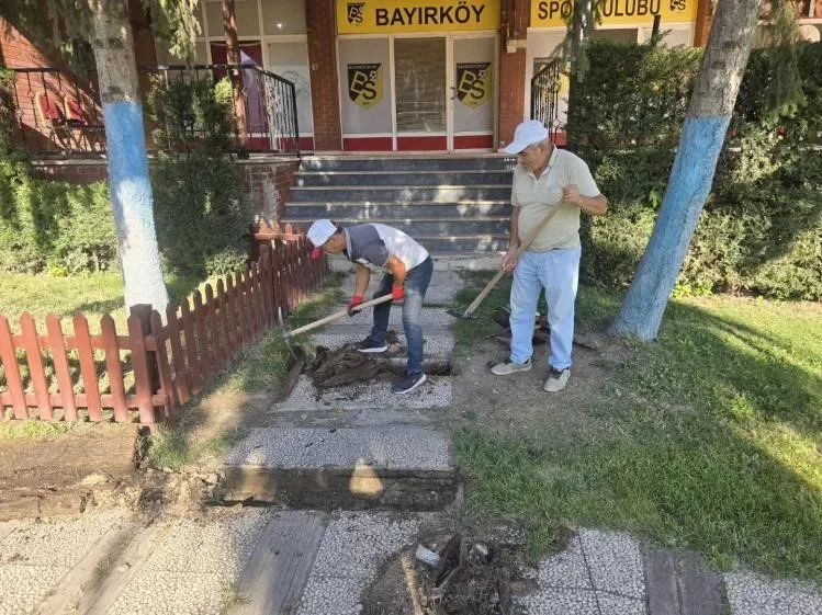Bayırköy’de bakım ve onarım çalışmaları sürüyor