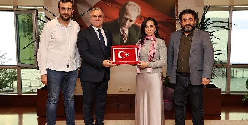 Rize Kalkandere Belediye Başkanı Sayın Mehmet Yılmaz Yetimoğlu’nu belediyemizde ağırladık.