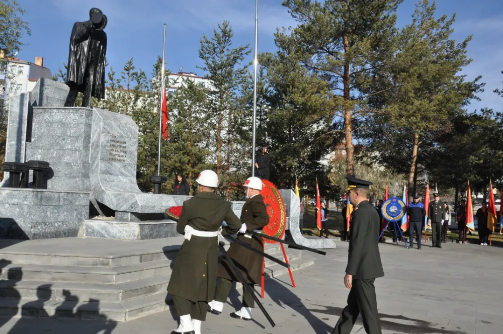 Atatürk ölümünün 87. yıldönümünde Kars