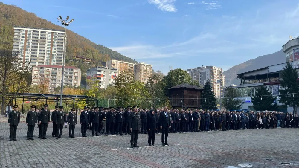 Borçka’da 10 Kasım Atatürk’ü Anma Töreni Düzenlendi