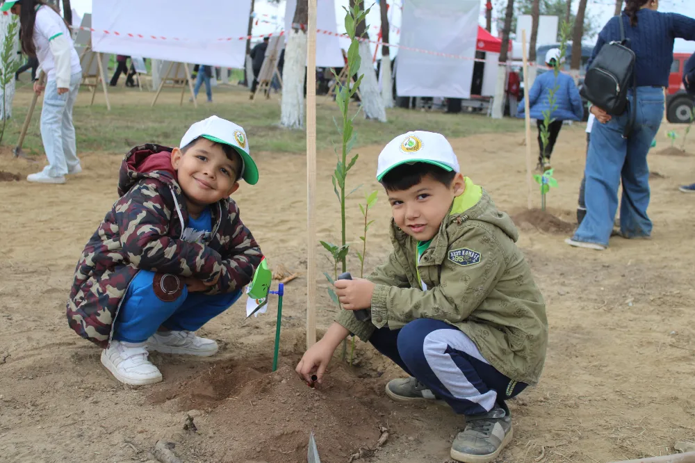 Aydın’da 7 bin fidan toprakla buluştu