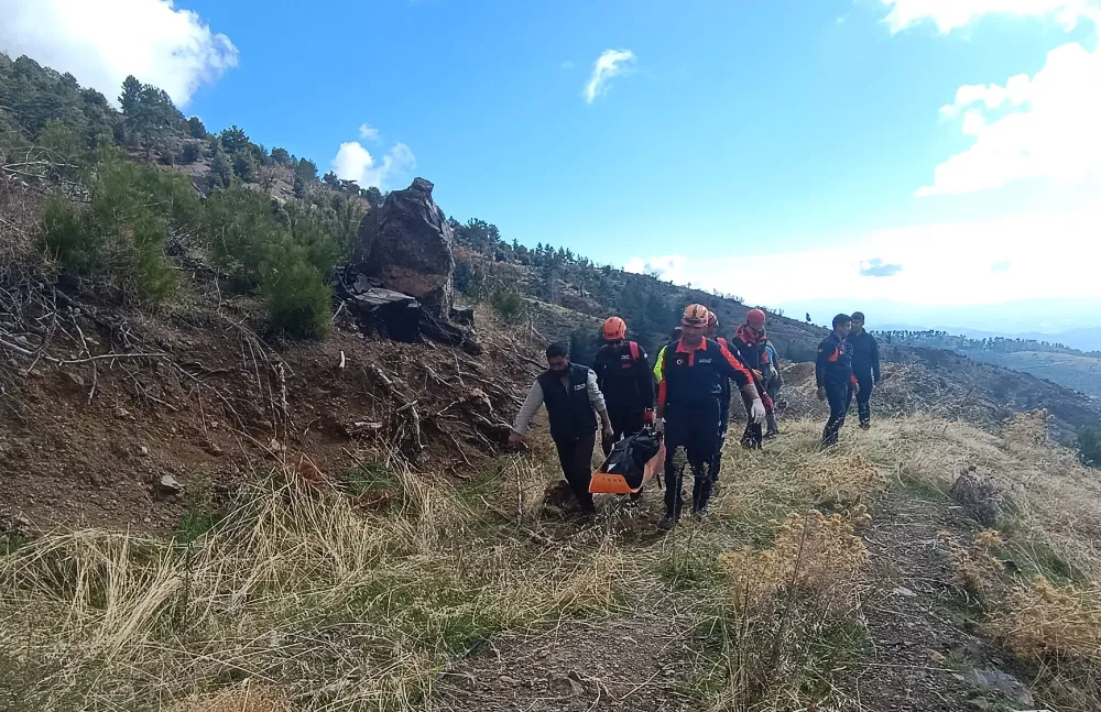 Ava giden vatandaş fenalaşması sonrası yaşamını yitirdi