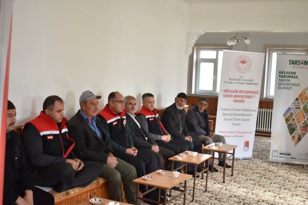 ‘Köylerde Buluşuyoruz, Tarımı Konuşuyoruz’ projesi kapsamında üreticilerle buluşmalar devam ediyor