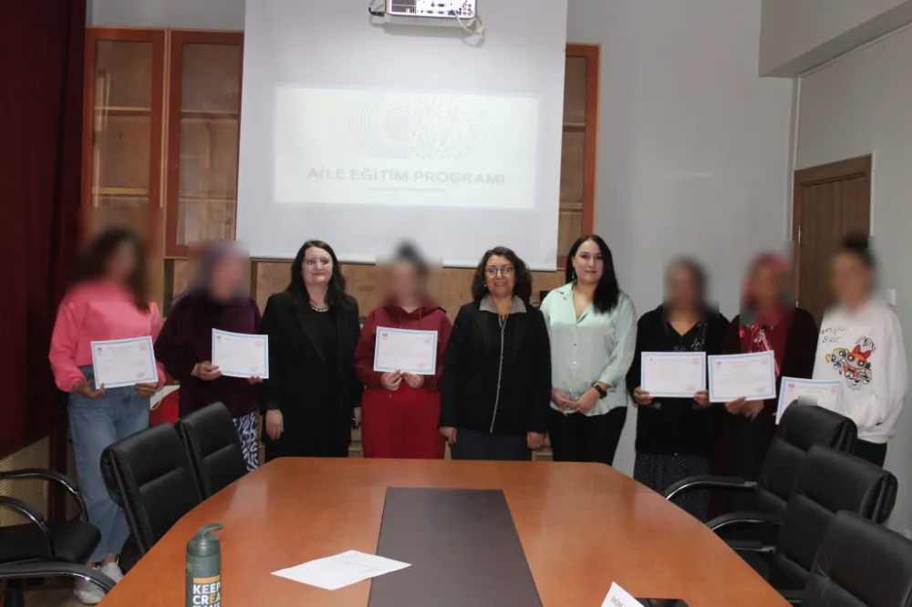 Yükümlülere aile eğitimi verildi