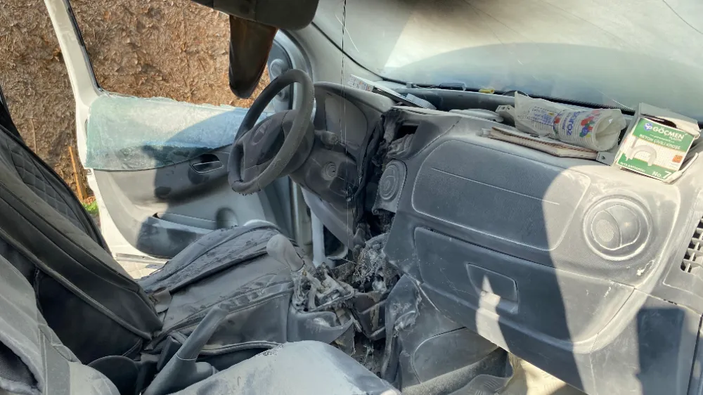 Vatandaşların dikkati faciayı önledi