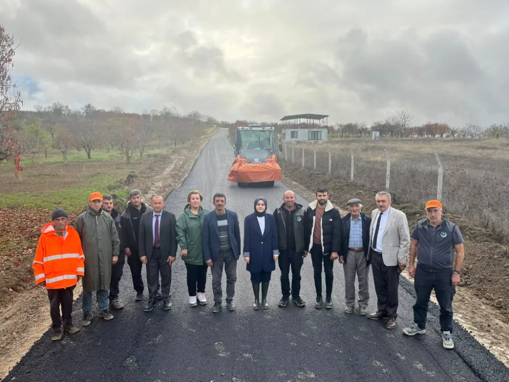 Kaymakam Kılıç, yol çalışmaları yerinde incelendi
