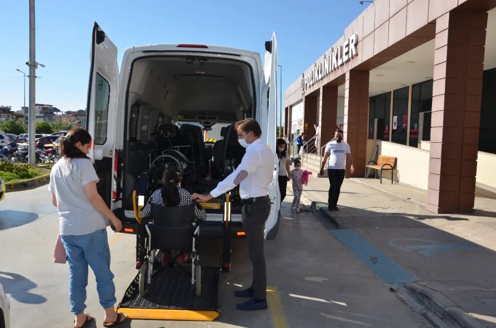 Engelsiz hizmet aracı hayat kolaylaştırıyor