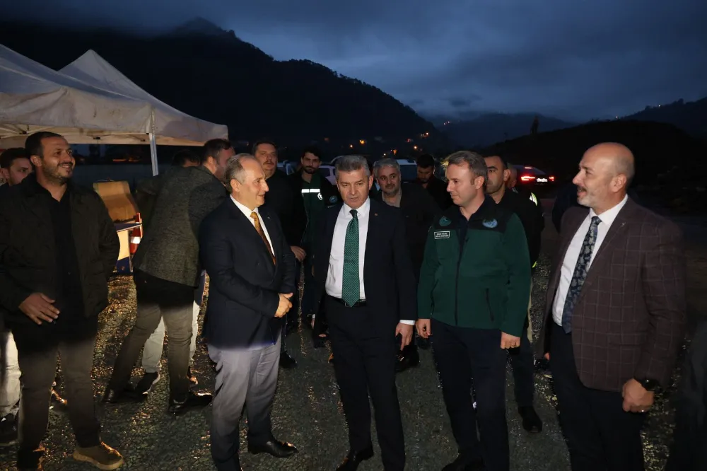 DSİ Kapisre Deresi Taşkın Koruma Çalışmaları Arhavi’de Hızla İlerliyor