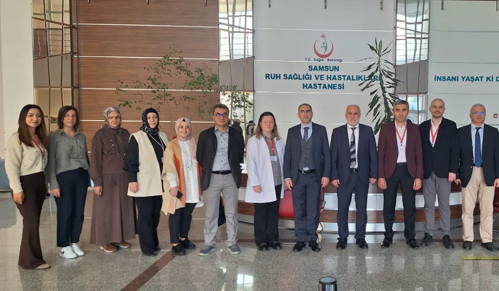 Ek bina hazırlanıyor, Rize İl Sağlık Müdürlüğü Heyeti Samsun’da 