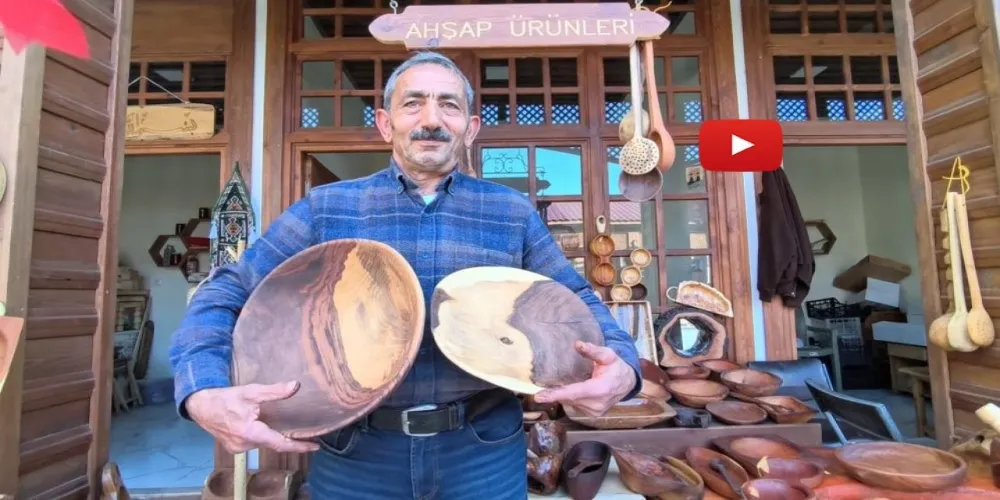 Bir Asırlık El Sanatı: Atık Ağaçlar Sanata Dönüşüyor