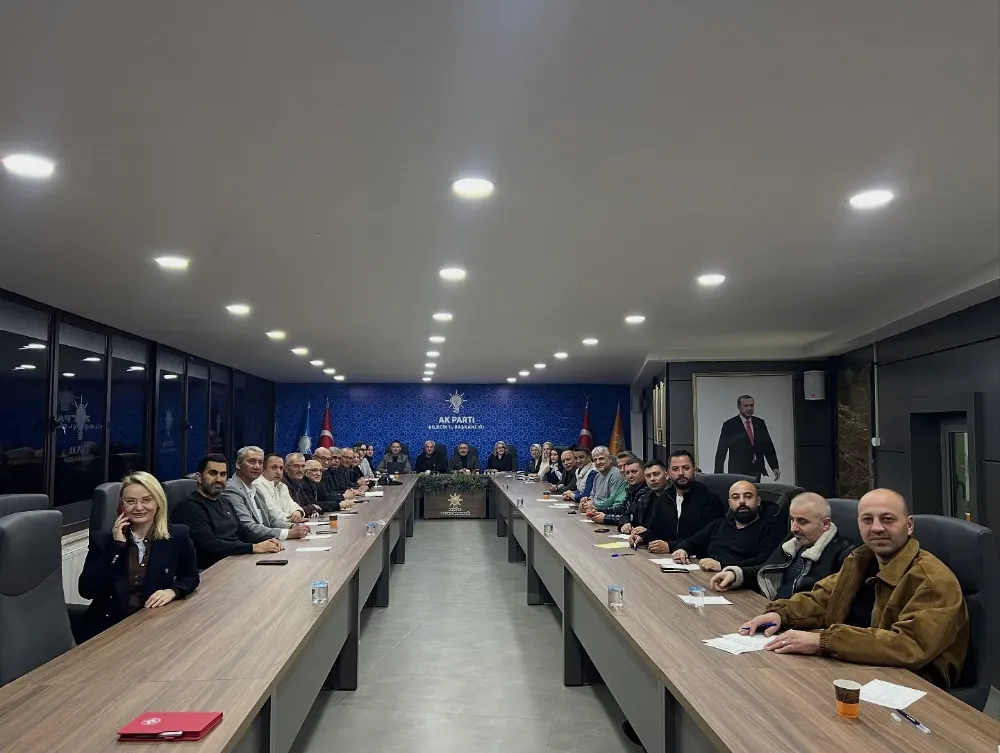 Toplantı, şehit İlhan Ongan için okunan Fatiha ile başladı