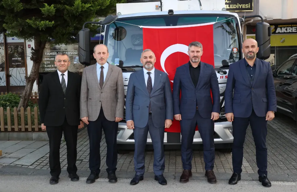 Arsin Belediyesi Temizlik Filosunu Güçlendiriyor