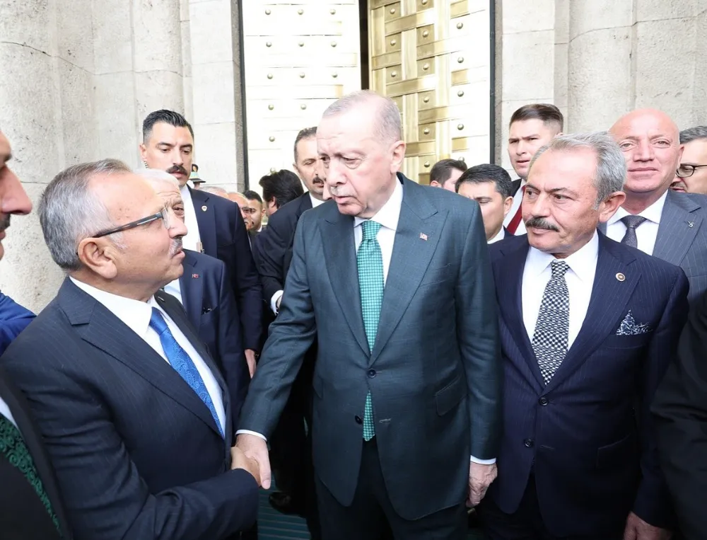 Başkan Kumral, Cumhurbaşkanı Erdoğan