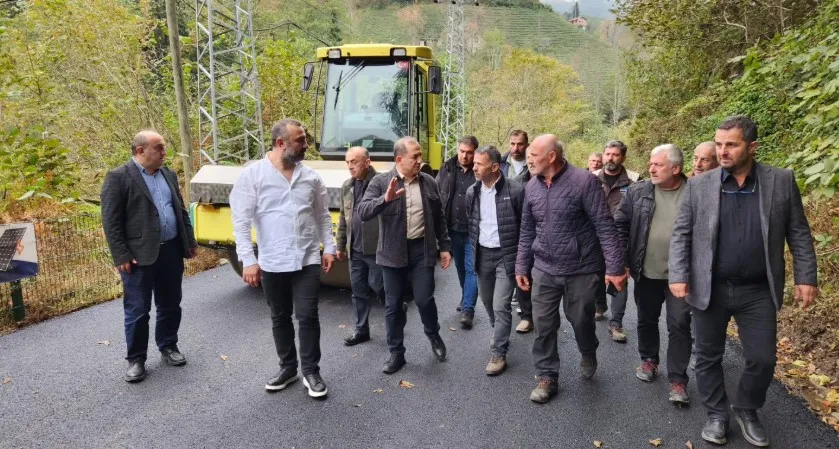 Zekeriya Bozkan Işıklı Grup Yolunda Çalışmaları Yerinde İnceledi