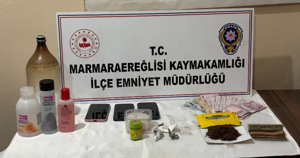 Tekirdağ’da uyuşturucu operasyonunda bir şüpheli yakalandı