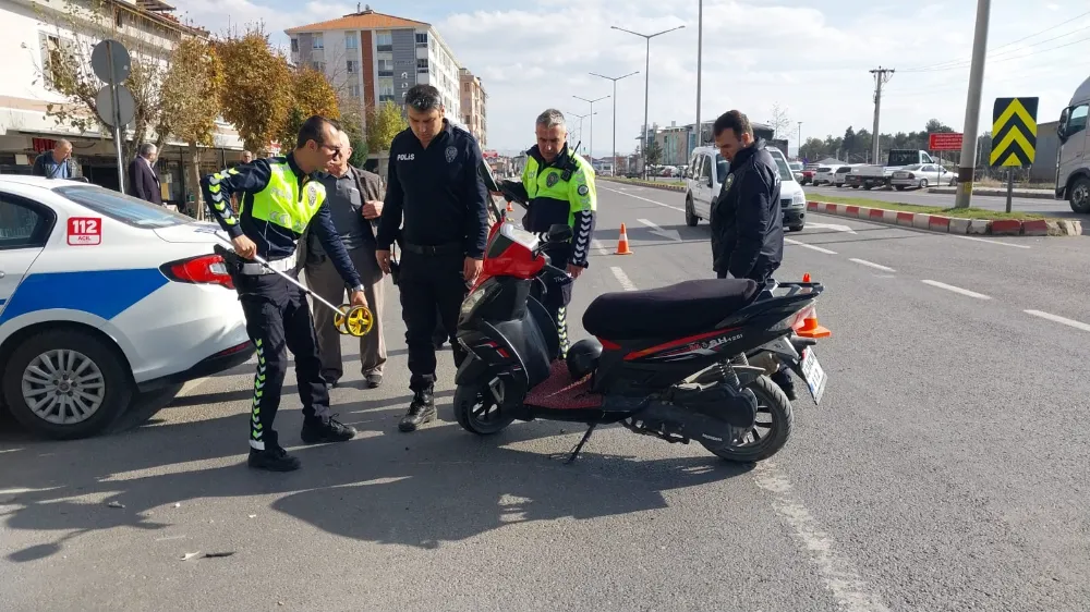 Tavşanlı’da trafik kazası, 1 yaralı