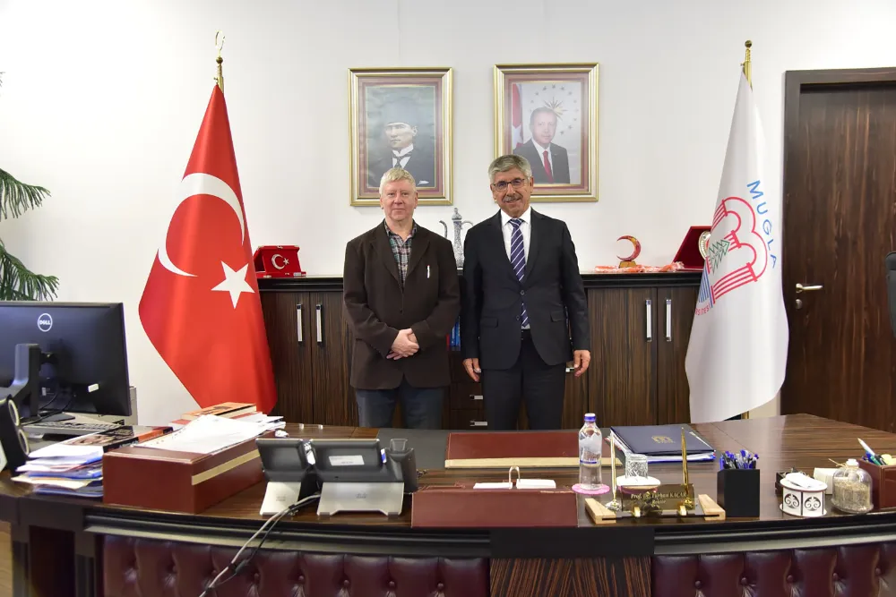 MSKÜ, Ünlü Tarihçi Prof. Dr. John Haldon’u ağırladı