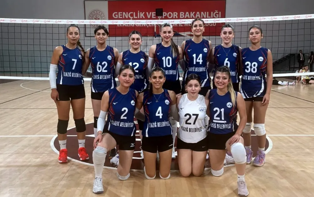 Elazığ Belediyespor Kadın Voleybol Takımı, galibiyete uzandı