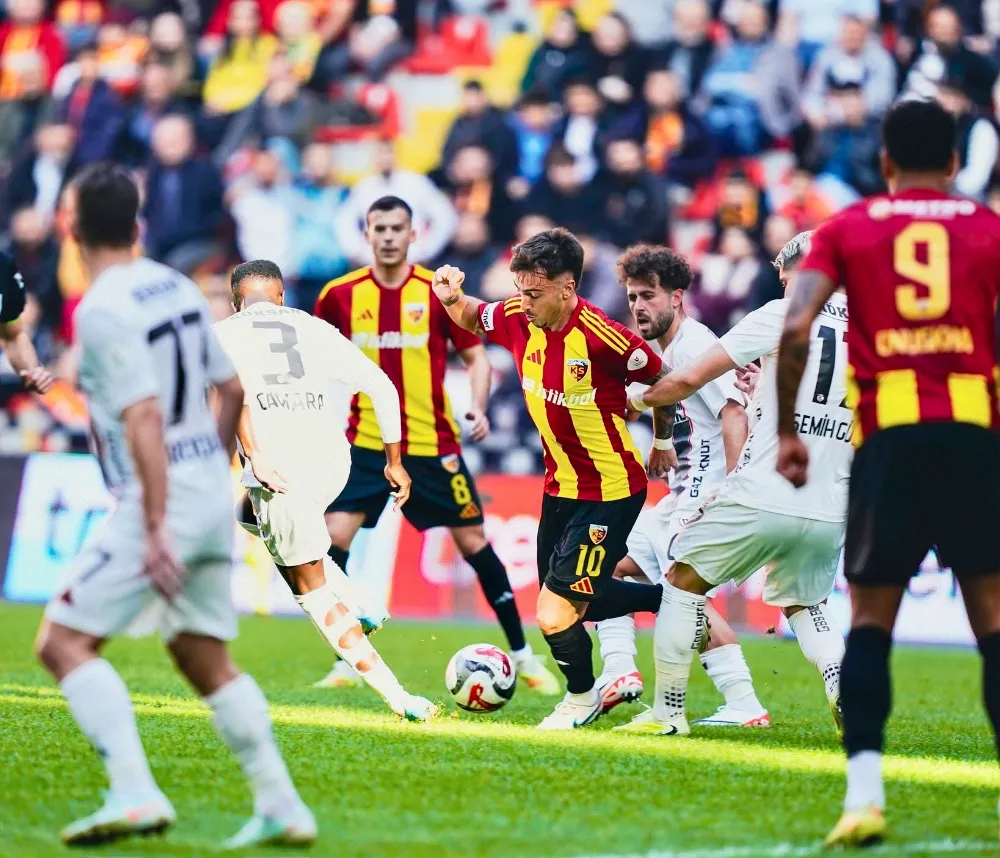 Kayserispor ilk kez yenildi