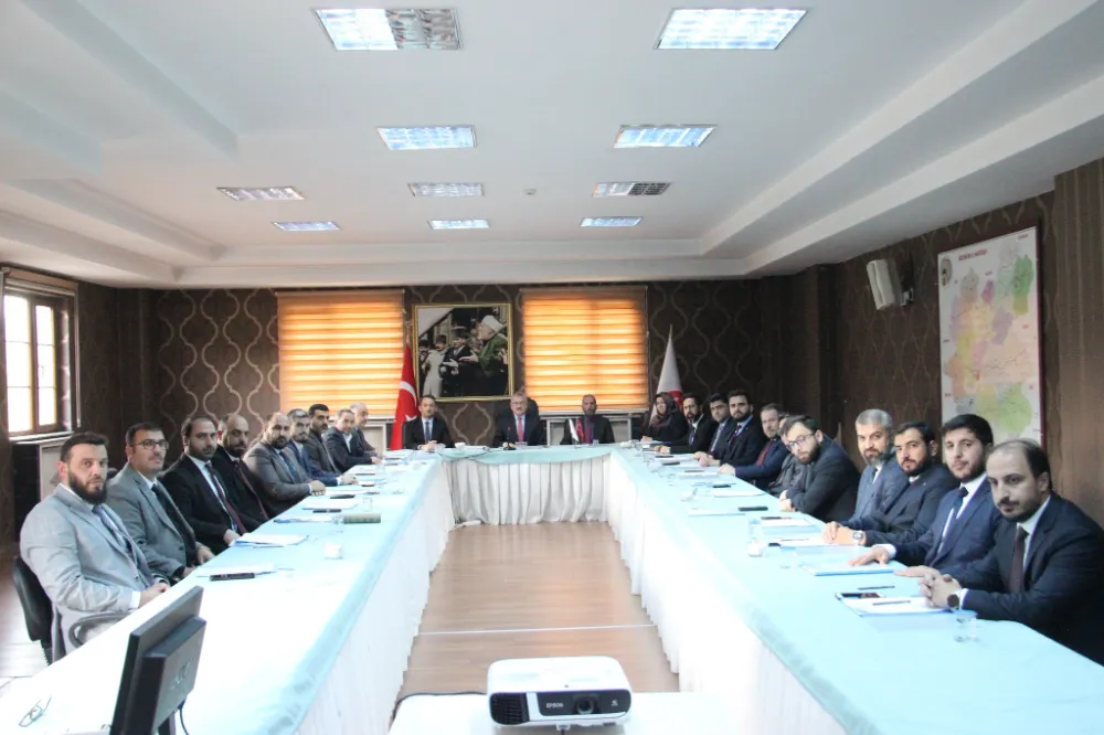 Erzurum’da ilçe müftüleri buluşması