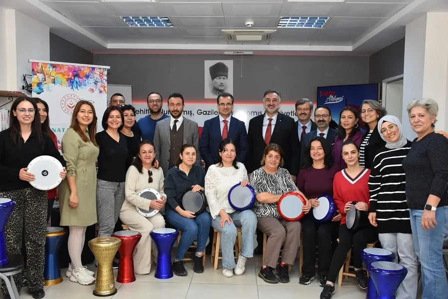 Salihli’de şehit aileleri ve gaziler için Ritm Atölyesi düzenlendi