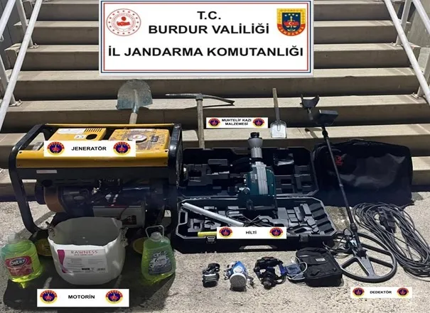 Burdur’da Kaçakçılık Operasyonu: 7 Gözaltı